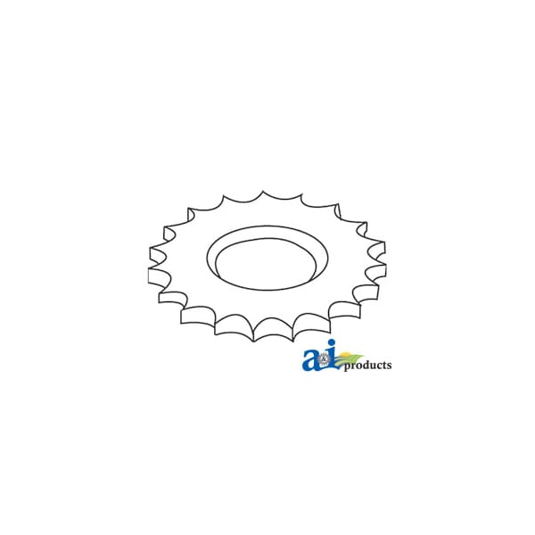 Sprocket 15" x15" x0.7"